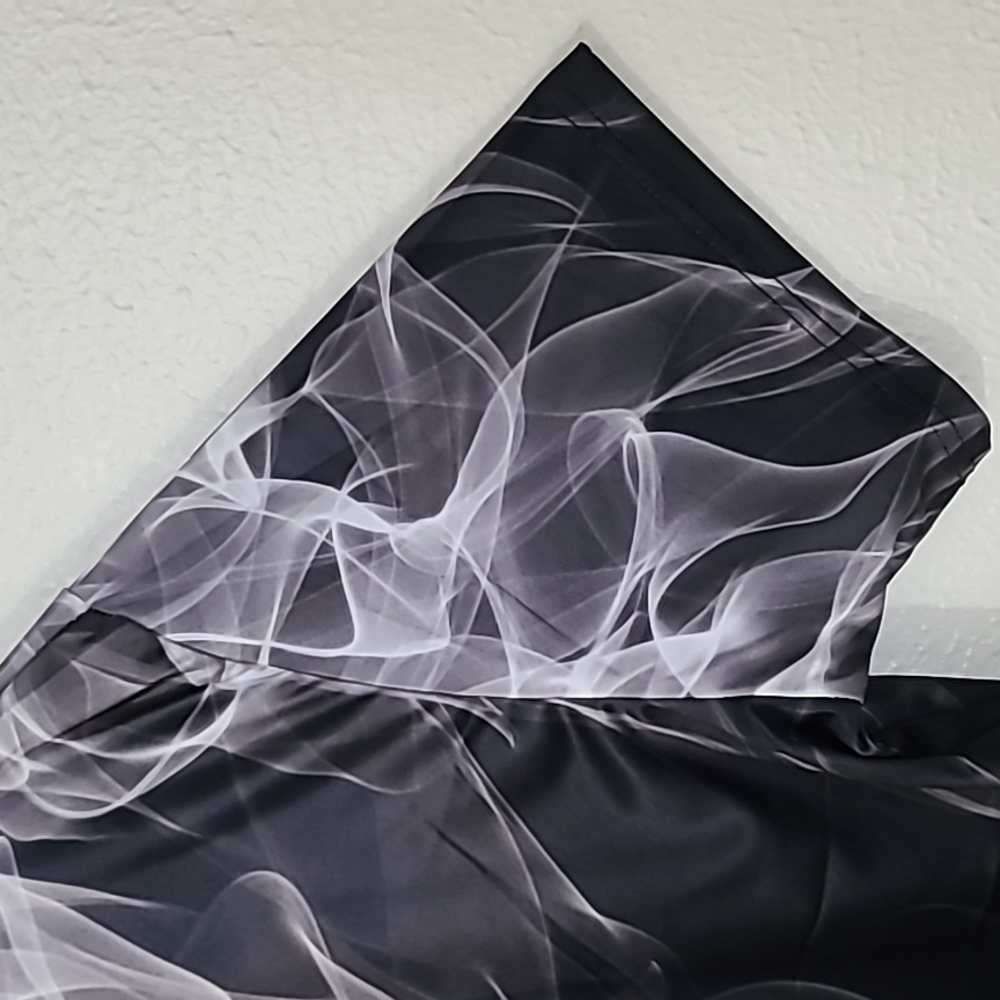 Grey Flame Smoke Luxury Graphic Mens Tee Shirt Dri Fit Tshirt Size 2XL - Picture 13 of 15